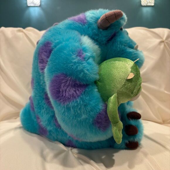 Disney Store X Monsters In Sully and Mike Plush Stuffed Animal EUC - Picture 3 of 7